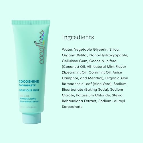 Pasta Dental Blanqueadora Cocoshine de Cocolab, con Nano-Hidroxiapatita, Sin Flúor, con Xilitol y Aceite de Coco, Suave para Dientes Sensibles, - imagen 5