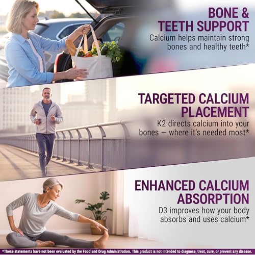 Nuevo Elements [2 𝐏𝐚𝐜𝐤] Gotas de Vitamina D3 K2 con Calcio para Adultos | Vitamina D3 10,000 UI | D3 K2 con Calcio para Huesos y Sistema Inmunológico - imagen 5