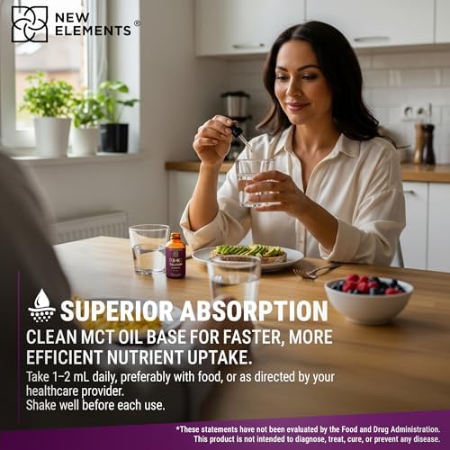 Nuevo Elements [2 𝐏𝐚𝐜𝐤] Gotas de Vitamina D3 K2 con Calcio para Adultos | Vitamina D3 10,000 UI | D3 K2 con Calcio para Huesos y Sistema Inmunológico - imagen 6