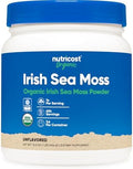 Nutricost Polvo de Musgo Irlandés Orgánico (1 LB) - Libre de Gluten, No Transgénico, Apto para Vegetarianos - imagen 1