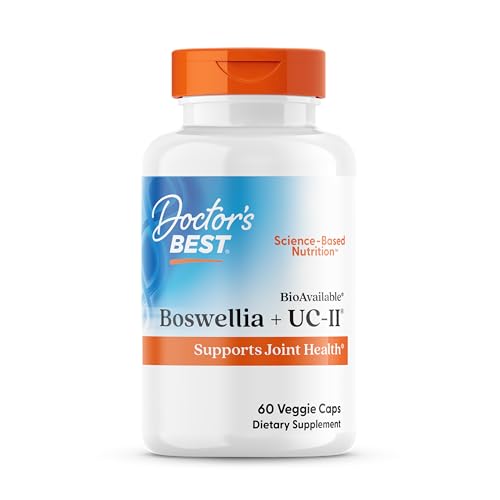 Suplemento Doctor's Best Boswellia + UC-II para Hombres y Mujeres - Cápsulas de Extracto de Boswellia Serrata para Salud Articular, Colágeno Tipo II, - imagen 3