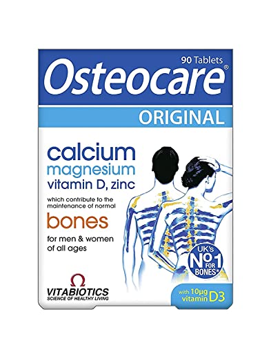 Vitabiotics Osteocare Calcio 800mg con Vitamina D3, Magnesio y Zinc - Suplemento Multivitamínico para Huesos e Inmunidad - 90 Tabletas - imagen 4