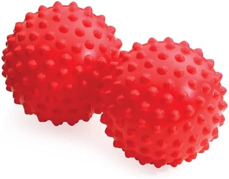 Set de Pelotas Inflables OPTP Franklin Method Easy Grip (Par) - Pelotas de Masaje Suaves y Con Bumps para Liberación Miofascial y Ejercicios de - imagen 1