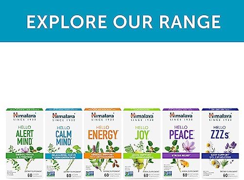 Suplemento Herbal Himalaya Hello Calm Mind con Bacopa, L-Theanina y Gotu Kola, Apoya la Concentración y la Relajación, Vegano, Sin Gluten, 60 Cápsulas - imagen 6