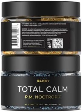 AMPM Nootropic Total Focus + Calm 9X Fuerza con Cafeína, L-Theanina, Alpha GPC, L-Tirosina y Ashwagandha - Suplementos Energéticos para Memoria y - imagen 7