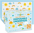 Almohadillas Desechables SunnyGuard para Cambiar Bebés 33 x 46 CM, 50 Unidades, Diseño Único y 6 Capas de Protección para Uso en Guardería y Viajes - imagen 1