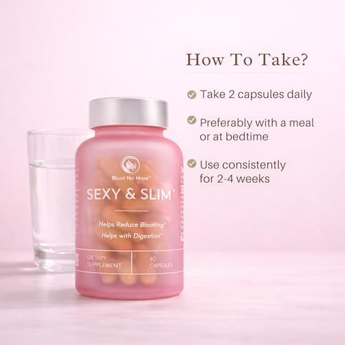 Enzimas Digestivas Bloat No More - Alivio de Inflamación y Gas para Mujeres, Promueve la Digestión con Fenogreco y Diente de León - 60 Cápsulas - imagen 5