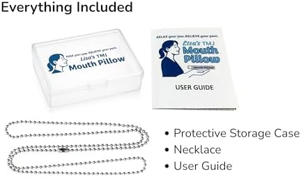Cojín para la Mandíbula TMJ de Lisa – Relaja los Músculos de la Mandíbula y Alivia el Dolor Proporcionando un Descanso en la Posición Neutral Ideal - imagen 3