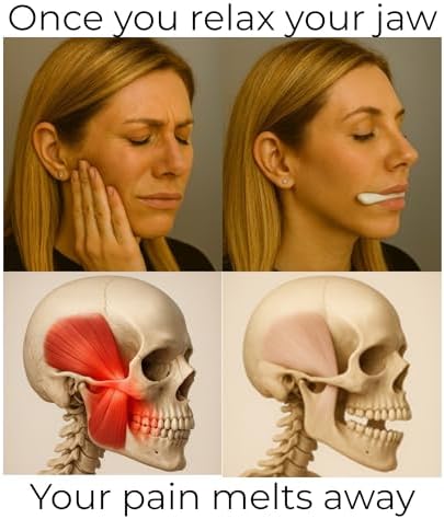 Cojín para la Mandíbula TMJ de Lisa – Relaja los Músculos de la Mandíbula y Alivia el Dolor Proporcionando un Descanso en la Posición Neutral Ideal - imagen 4