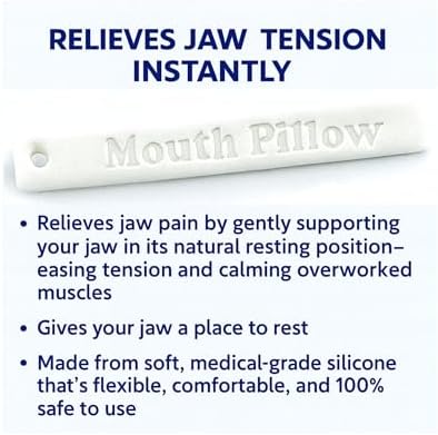 Cojín para la Mandíbula TMJ de Lisa – Relaja los Músculos de la Mandíbula y Alivia el Dolor Proporcionando un Descanso en la Posición Neutral Ideal - imagen 6