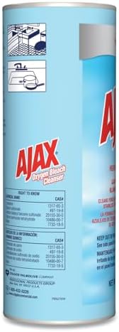Limpiador en Polvo Ajax Profesional de Oxígeno Pesado 21 Oz (Paquete de 2) con Paño de Microfibra Incluido - imagen 7