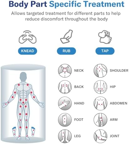 Máquina combinada Alcedo TENS + EMS, estimulador muscular recargable para alivio del dolor, masajeador eléctrico con 41 modos para terapia de - imagen 6