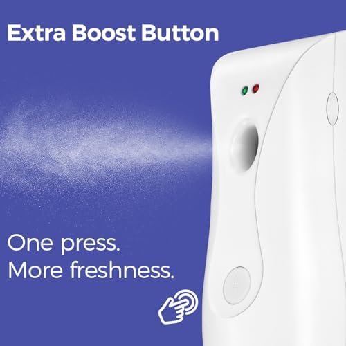 Dispensadores Automáticos de Ambientador Stardrix (Paquete de 2), Máquinas de Aerosol Montadas en Pared o de Pie, Temporizador Ajustable para Baños, - imagen 3
