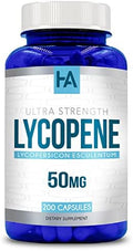 Suplemento de Licopeno Derivado Natural | Licopeno a Base de Tomate 50mg Antioxidante y Carotenoide para el Corazón y Próstata | Vegano, No - imagen 1