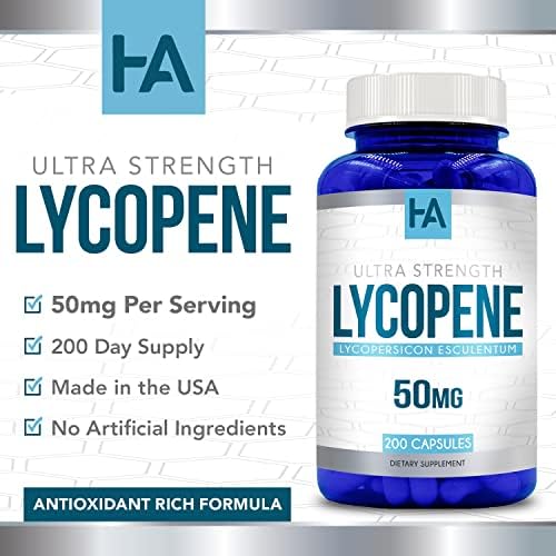 Suplemento de Licopeno Derivado Natural | Licopeno a Base de Tomate 50mg Antioxidante y Carotenoide para el Corazón y Próstata | Vegano, No - imagen 4