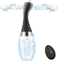 Enema Anal Ducha Eléctrica Automática para Hombres y Mujeres - Bulbo de Silicón con 7 Boquillas, 3 Velocidades y Control Remoto, 500ml - imagen 1