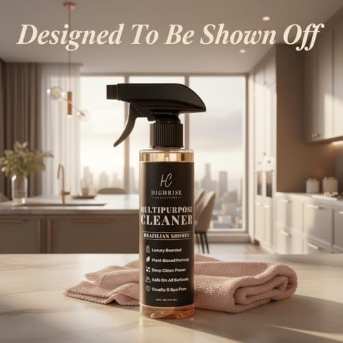 Limpiador Multiusos Highrise Brazilian Waves, Altamente Aromatizado, a Base de Plantas, Biodegradable, Hecho en EE. UU., Spray Todo en Uno - - imagen 7