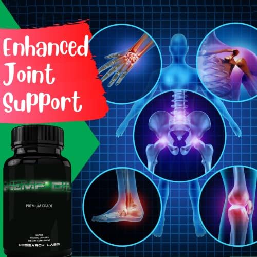 Cápsulas Premium de Cáñamo Research Labs, Paquete 2x1! 100% Orgánico, Aceite Natural para Aliviar Estrés, Nervios y Dolores Corporales - imagen 2