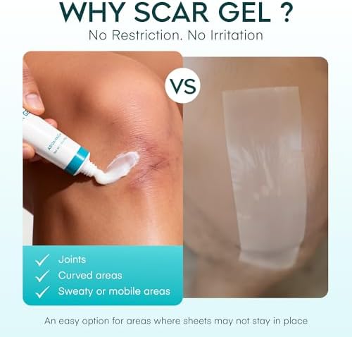Gel Aroamas para Cicatrices Avanzadas - Gel de Silicona Médica para Mejorar la Apariencia de Cicatrices y Estrías en Cara y Cuerpo - 45g - imagen 4