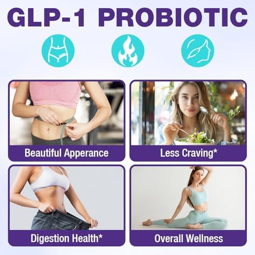 Suplementos Jorrwatee GLP-1 para Mujeres y Hombres, 14 en 1 para Niveles de GLP1, Metabolismo, Digestión y Energía, 60 Cápsulas - imagen 8