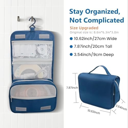Bolsa de Viaje KONWEDA para Ostomía, Organizador Colgante para Suministros de Colostomía - imagen 2