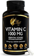 Cocó March N.M.D Suplemento de Vitamina C 1000mg – Apoyo Inmunológico Vegano y Sin Gluten – 120 Cápsulas Vegetales Fáciles de Tragar - imagen 1