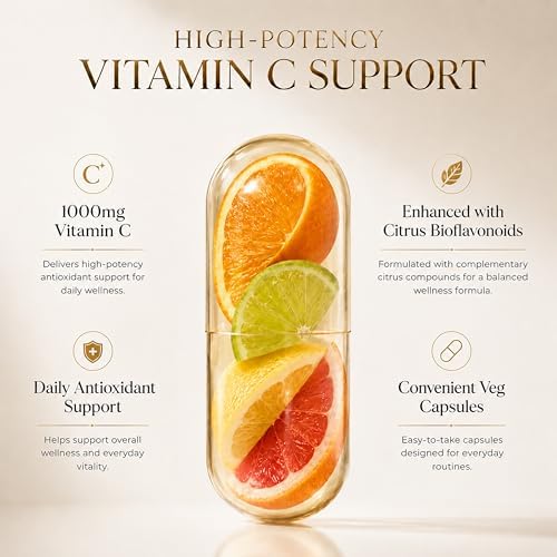 Cocó March N.M.D Suplemento de Vitamina C 1000mg – Apoyo Inmunológico Vegano y Sin Gluten – 120 Cápsulas Vegetales Fáciles de Tragar - imagen 2