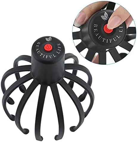 Masajeador Eléctrico de Cuero Cabelludo ONIYEA con 3 Modos, Masajeador de Cabeza 360 Grados, Portátil y Sin Cable para Relajación del Estrés - imagen 1