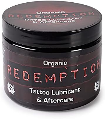Lubricante Orgánico para Tatuajes Redemption, Barrera y Cuidado Posterior Todo en Uno - Fórmula Natural para Uso Durante y Después del Tatuaje - - imagen 1
