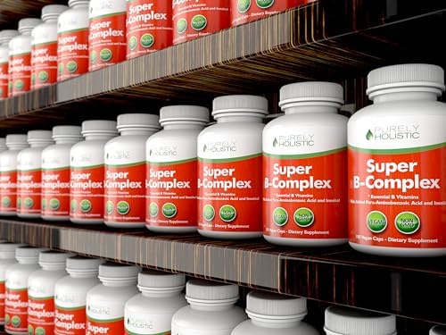 Complejo de Vitaminas B - 8 Vitaminas B Super con Colina e Inositol, B1, B2, B3, B5, B6, B8, B9 y B12 - B100 Complejo - 180 Cápsulas Veganas - - imagen 6