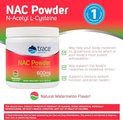 Trace Minerals NAC Sandía 75 g - Polvo Suplemento Nutricional 75 g - imagen 4