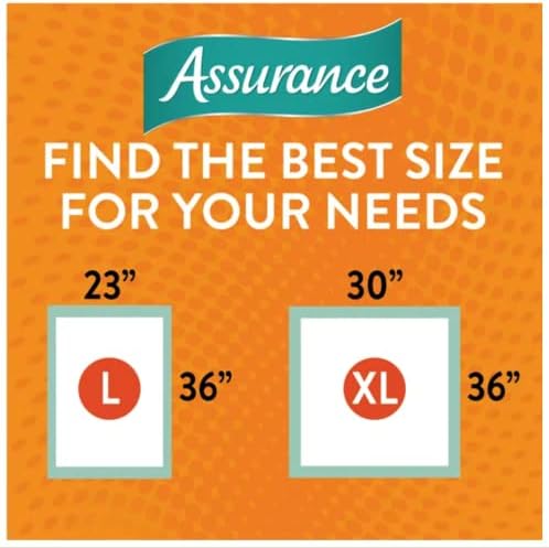 Goodscious Equate Assurance Almohadilla Absorbente Unisex Premium - Protectores de Cama para Incontinencia, Máxima Absorción, XL, 30 Piezas, Color - imagen 6