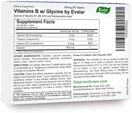 Glycine Forte Evalar 60 Tabletas - Suplemento para el Bienestar Mental - imagen 2