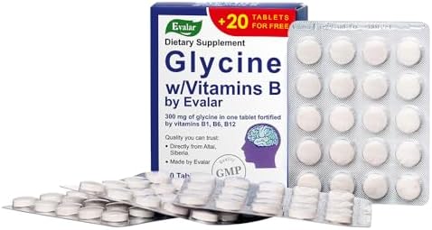 Glycine Forte Evalar 60 Tabletas - Suplemento para el Bienestar Mental - imagen 3