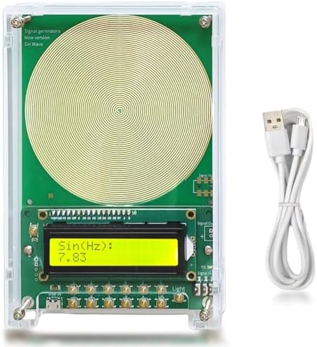 Generador de Frecuencia Ajustable para Sanación (0.01Hz-299kHz), Generador de Resonancia Schumann 7.83Hz, Dispositivo de Frecuencia de Onda Senoidal - imagen 1