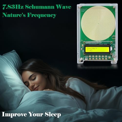 Generador de Frecuencia Ajustable para Sanación (0.01Hz-299kHz), Generador de Resonancia Schumann 7.83Hz, Dispositivo de Frecuencia de Onda Senoidal - imagen 2