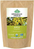 Polvo de Amla Orgánico ORGANIC INDIA - Albahaca Sagrada, Soporte Inmunológico, Vitamina C, Superalimento Ayurvédico, 1 lb - imagen 1