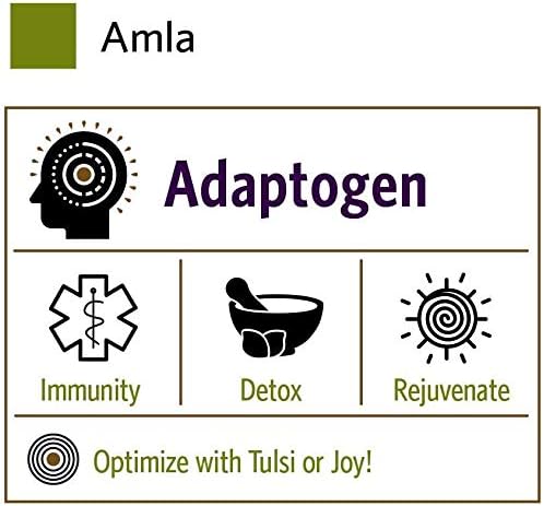 Polvo de Amla Orgánico ORGANIC INDIA - Albahaca Sagrada, Soporte Inmunológico, Vitamina C, Superalimento Ayurvédico, 1 lb - imagen 6