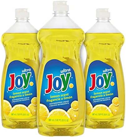 Jabón Líquido para Trastes JOY Ultra - Jabón Ultra Concentrado - Paquete de 3 - Aroma a Limón - 30 Fl. Oz cada uno - imagen 1