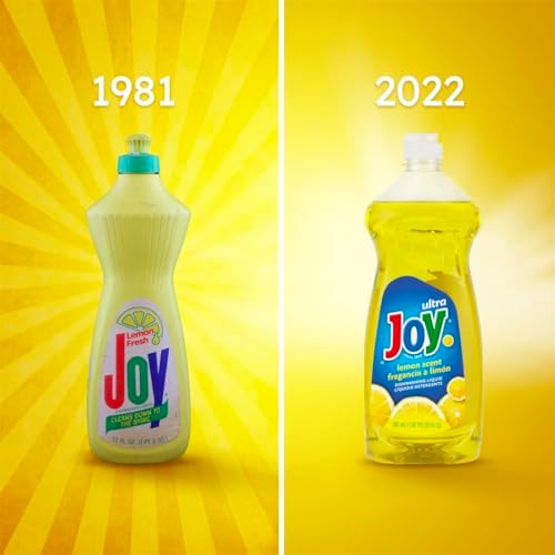 Jabón Líquido para Trastes JOY Ultra - Jabón Ultra Concentrado - Paquete de 3 - Aroma a Limón - 30 Fl. Oz cada uno - imagen 3