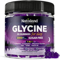 Gomitas de Glycine para Dormir, Suplementos de 3g con NAC, Magnesio, L-Theanina, GABA, L Triptófano, B6, Sin Melatonina, Sin Azúcar, Veganas, Sabor - imagen 1