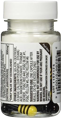 Suplemento Dietético Herbal Yellow Hornet 20ct (Paquete de 6) = 120 Cápsulas - imagen 3