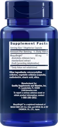 Life Extension Tear Support con MaquiBright 60 mg, 30 Cápsulas Vegetarianas (Paquete de 2) - imagen 2