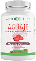 Cápsulas Aguaje Curves de Mother Nature para Mujeres, 1000mg (120ct), Aguaje Natural de Perú para Salud Femenina, Balance Hormonal y Mejora de - imagen 1