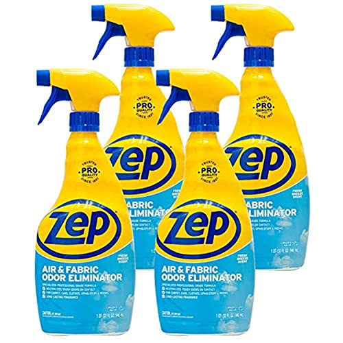 Eliminador de Olores para Aire y Telas Zep - 32 oz (Caja de 4) ZUAIR324 - Neutraliza Olores Fuertes en Casa, Oficina y Negocios - imagen 3