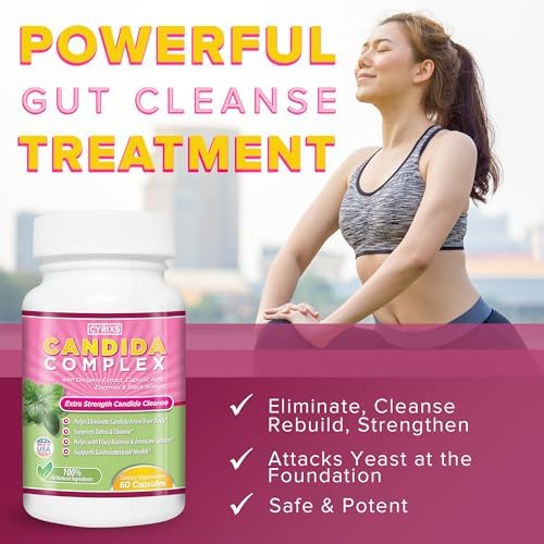 Complejo de Candida Cyrixs Health | Refuerza tu Sistema Inmunológico | Limpieza Natural del Intestino con Hierbas, Antifúngicos, Enzimas y - imagen 3