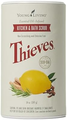 Limpiador en Pasta Young Living Thieves para Cocina y Baño | 14 Oz | Fórmula de Limpieza a Base de Plantas | Efectivo contra Grasa y Suciedad | - imagen 1