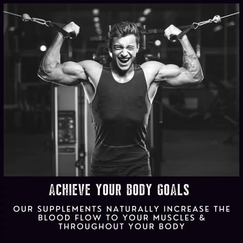 Suplemento Masculino para Aumentar Tamaño – Agrega 5 cm en 60 Días con Nuestras Pastillas para el Crecimiento Muscular – Aumenta Tamaño, Fuerza y - imagen 3