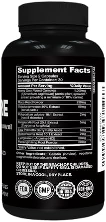 Suplemento Masculino para Aumentar Tamaño – Agrega 5 cm en 60 Días con Nuestras Pastillas para el Crecimiento Muscular – Aumenta Tamaño, Fuerza y - imagen 8