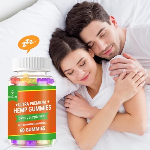 Paquete de 2 gomitas de cáñamo, gomitas frutales comestibles de alta potencia con extracto de semilla de cáñamo 100% natural - 120 gomitas - imagen 5